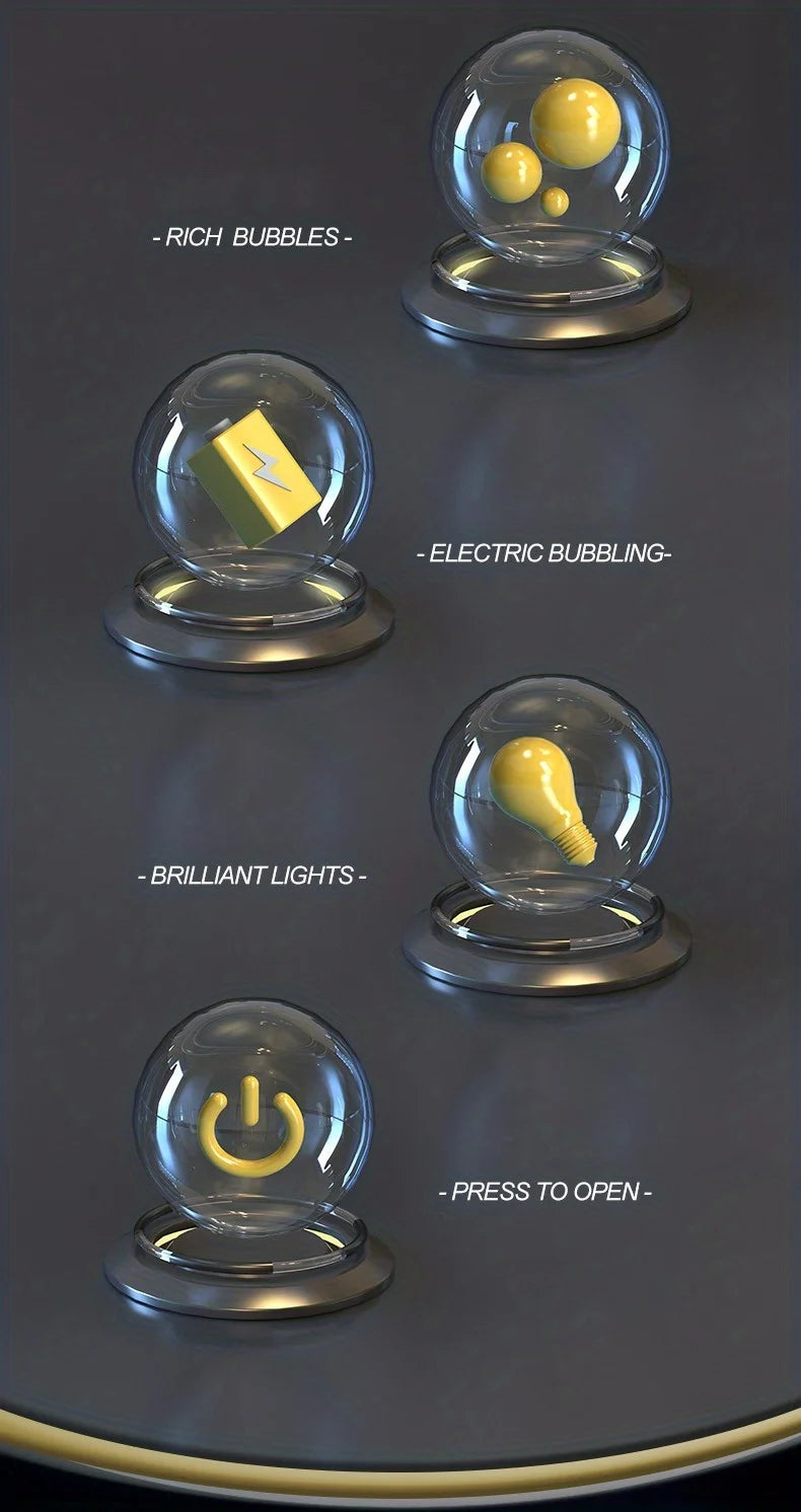 Handheld Electric Bubble Machine