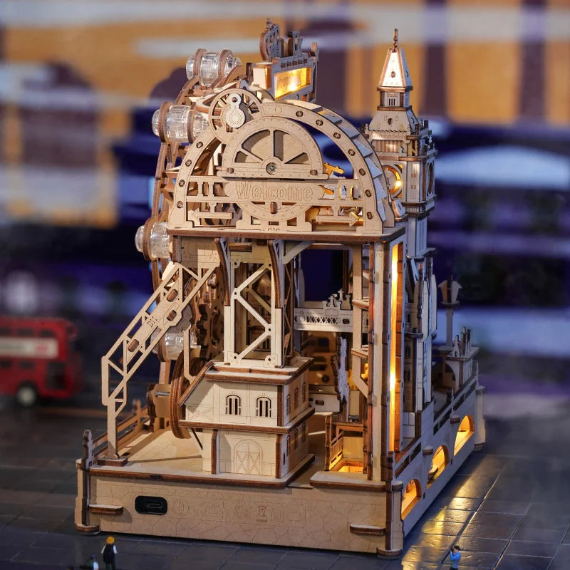 London Cityscape 3D Wooden Puzzle