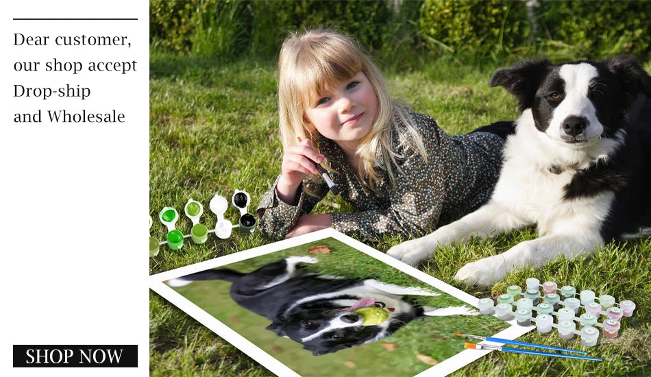 City Landscape Paint by Numbers