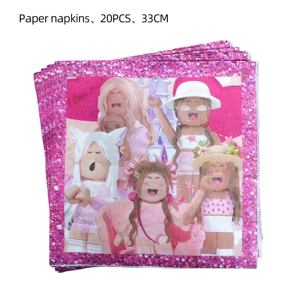 Pink Theme Birthday Party Decorations