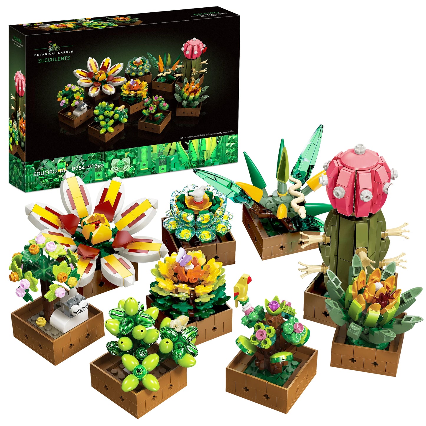 EDUCIRO Succulent Bonsai Building Set