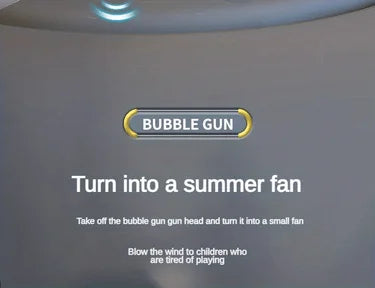 Handheld Electric Bubble Machine