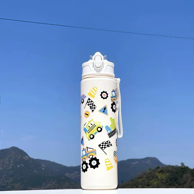 Water Bottle For Kids -  Leakproof Plastic Water Bottles