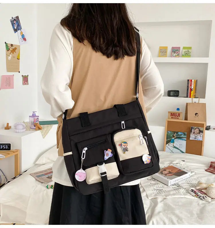 Waterproof Nylon Tote Bag