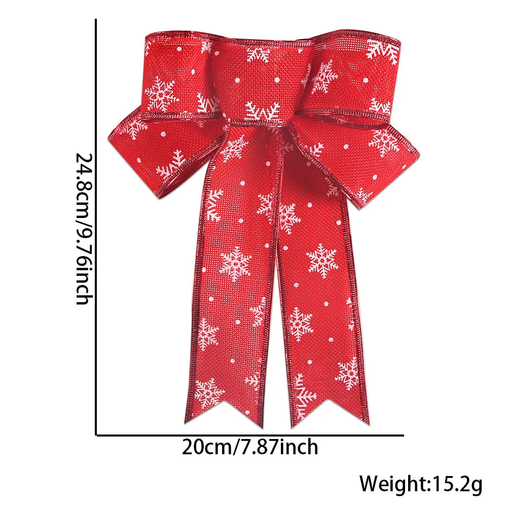 DIY Linen Ribbon Bow