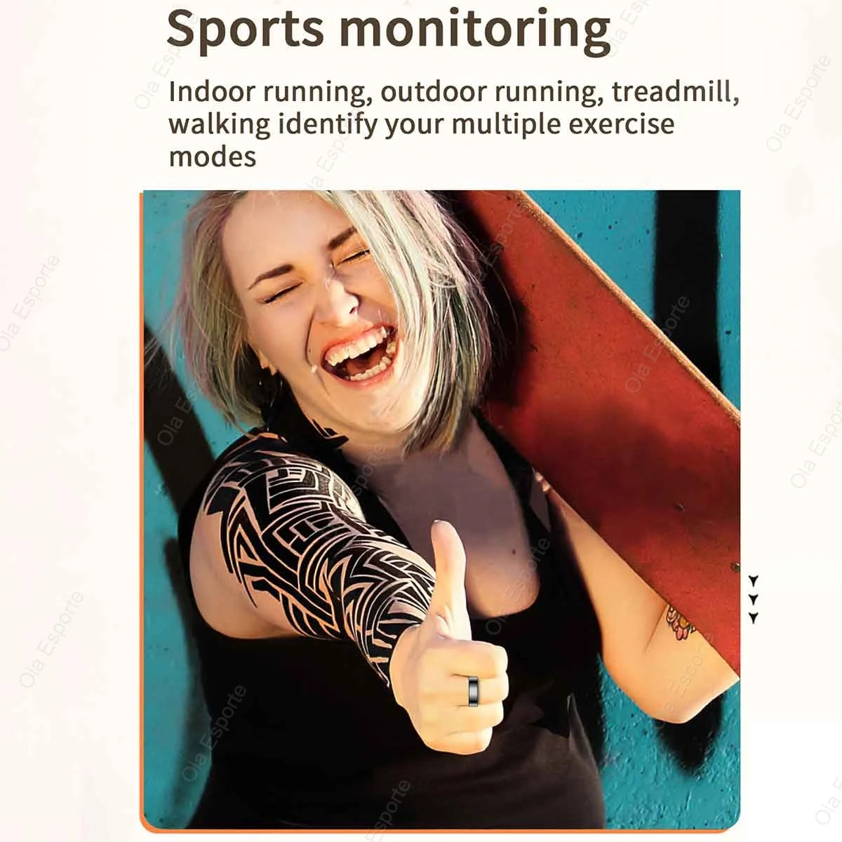 2025 Smart Ring Bluetooth Heart Rate SpO2 Fitness Tracker Waterproof