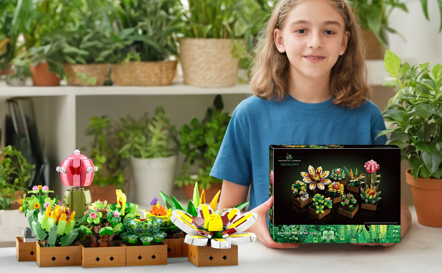 EDUCIRO Succulent Bonsai Building Set