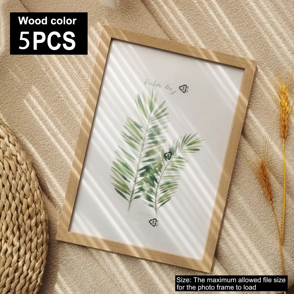 Wooden Photo Frame Set (5pcs)