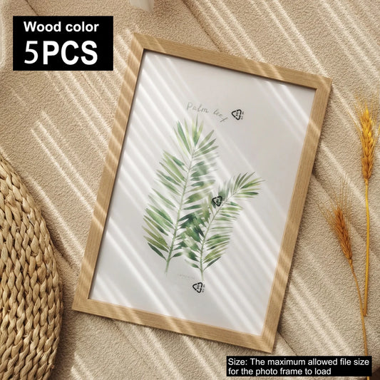 Wooden Photo Frame Set (5pcs)