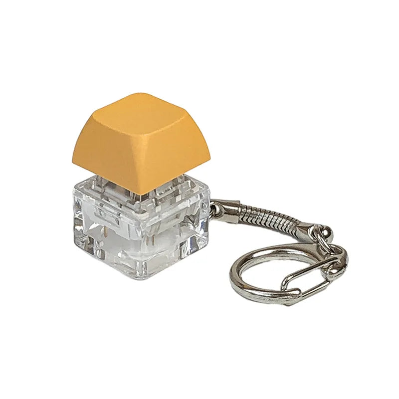 LED Keyboard Fidget Keychain