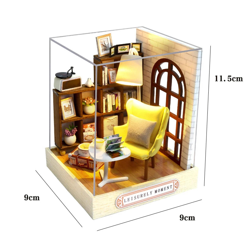 Miniature Dollhouse DIY Kit