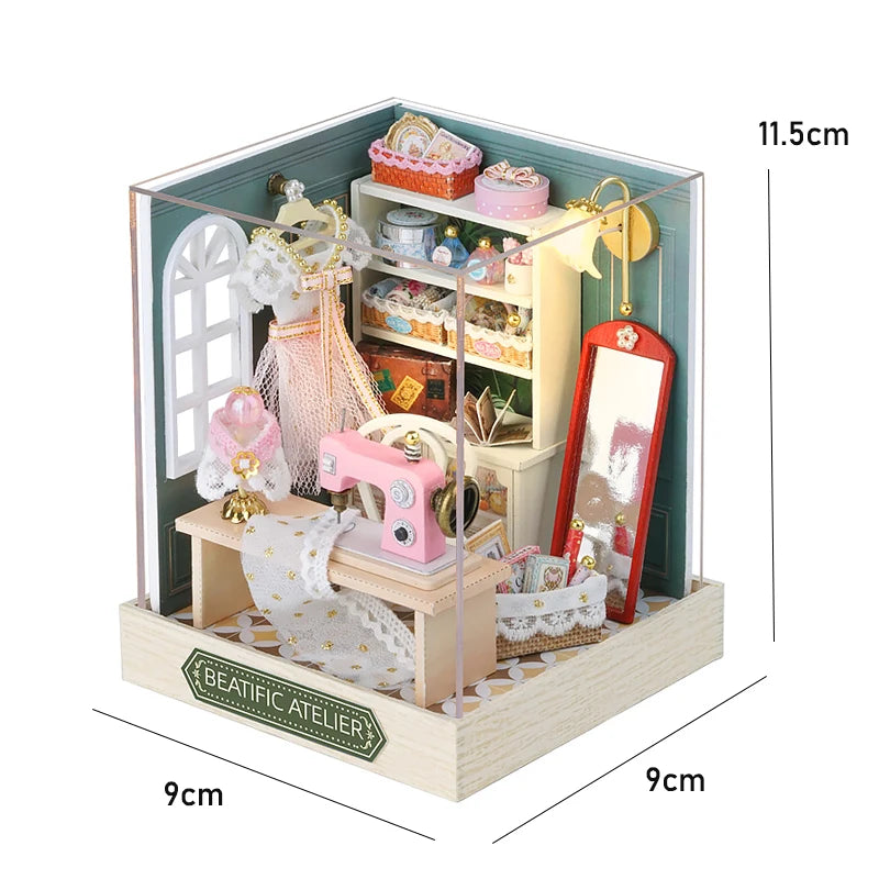 Miniature Dollhouse DIY Kit