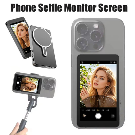 Magnetic Wireless Phone Selfie Monitor