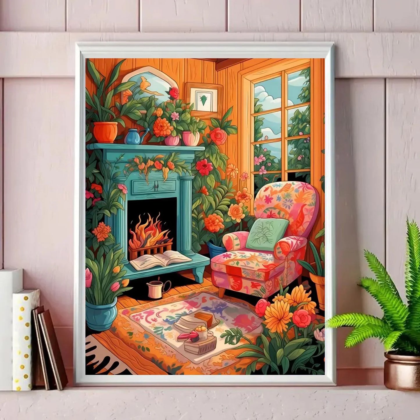 1pc Paint by Numbers Kit