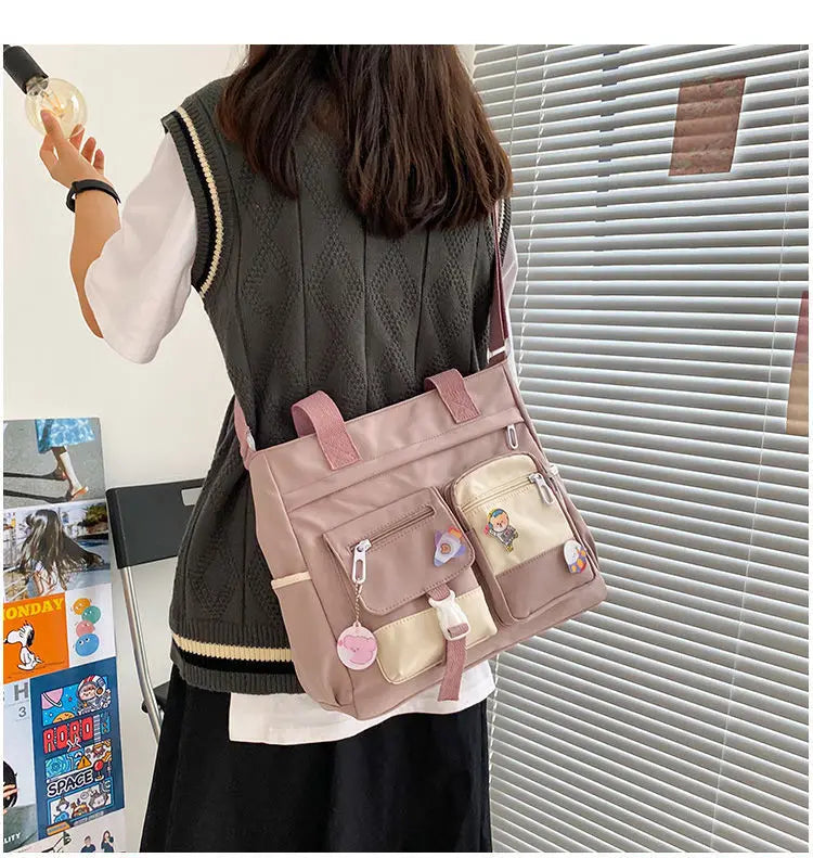 Waterproof Nylon Tote Bag