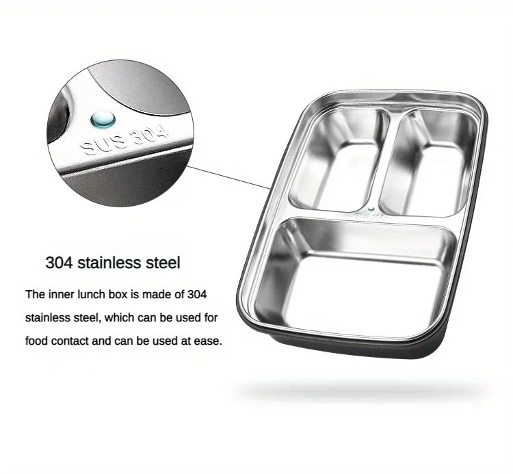 Leak-Proof Stainless Steel Lunch Box
