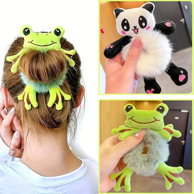 1pcs Plush Hair Scrunchie