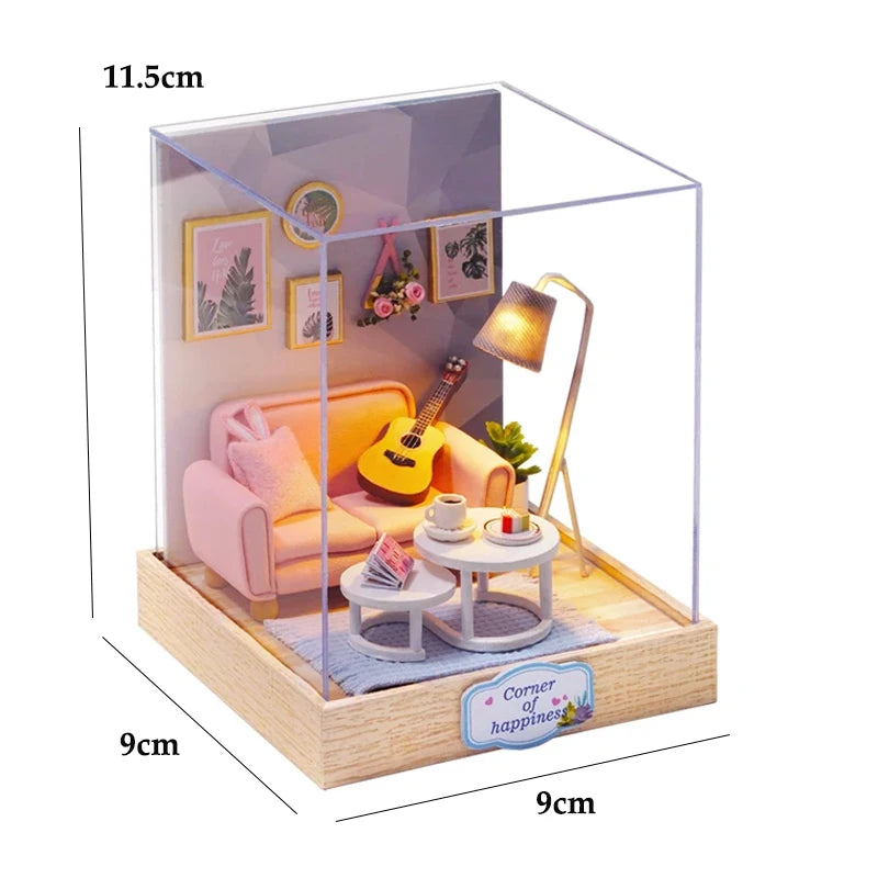Miniature Dollhouse DIY Kit