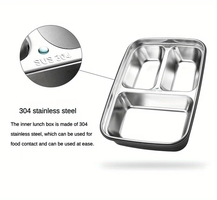 Leak-Proof Stainless Steel Lunch Box