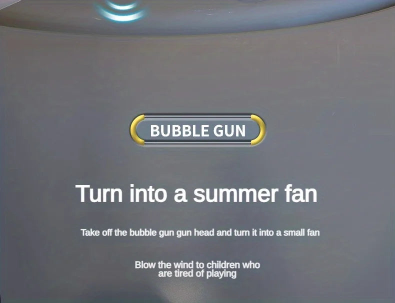 Handheld Electric Bubble Machine