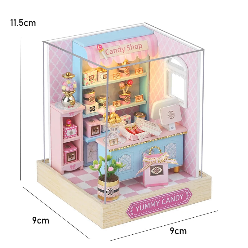 Miniature Dollhouse DIY Kit