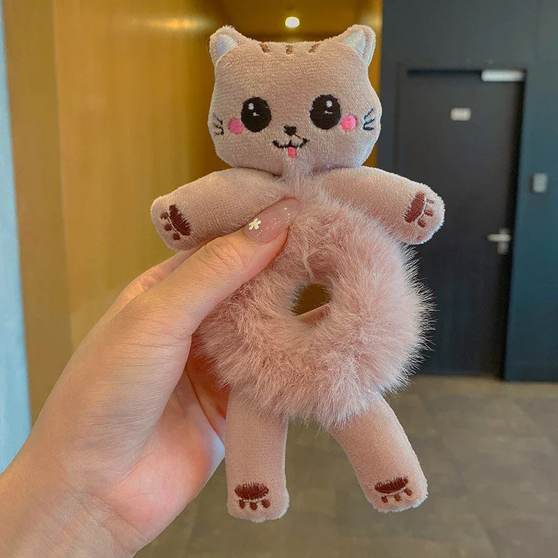 1pcs Plush Hair Scrunchie