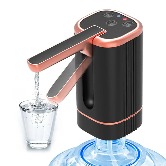 Portable USB Water Dispenser for 2–5 Gallon Bottles