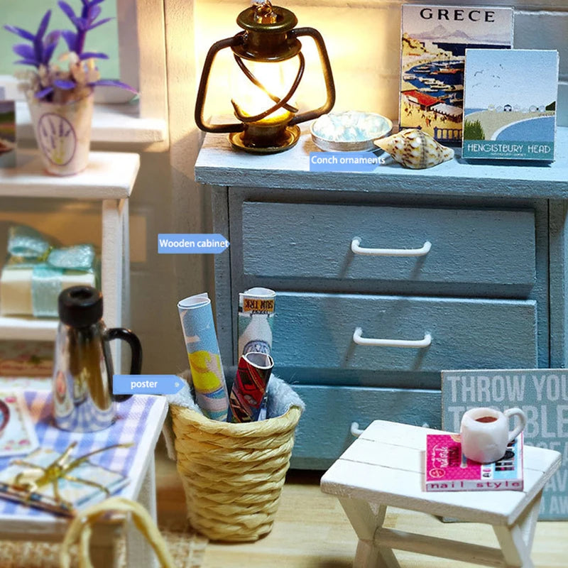 Miniature Dollhouse DIY Kit