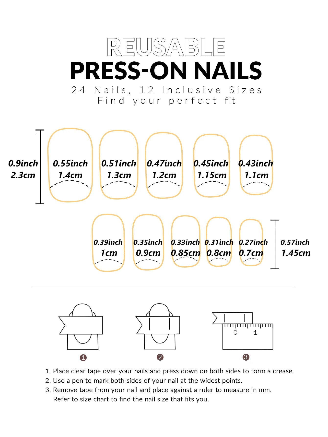 Modern Press-On Nails