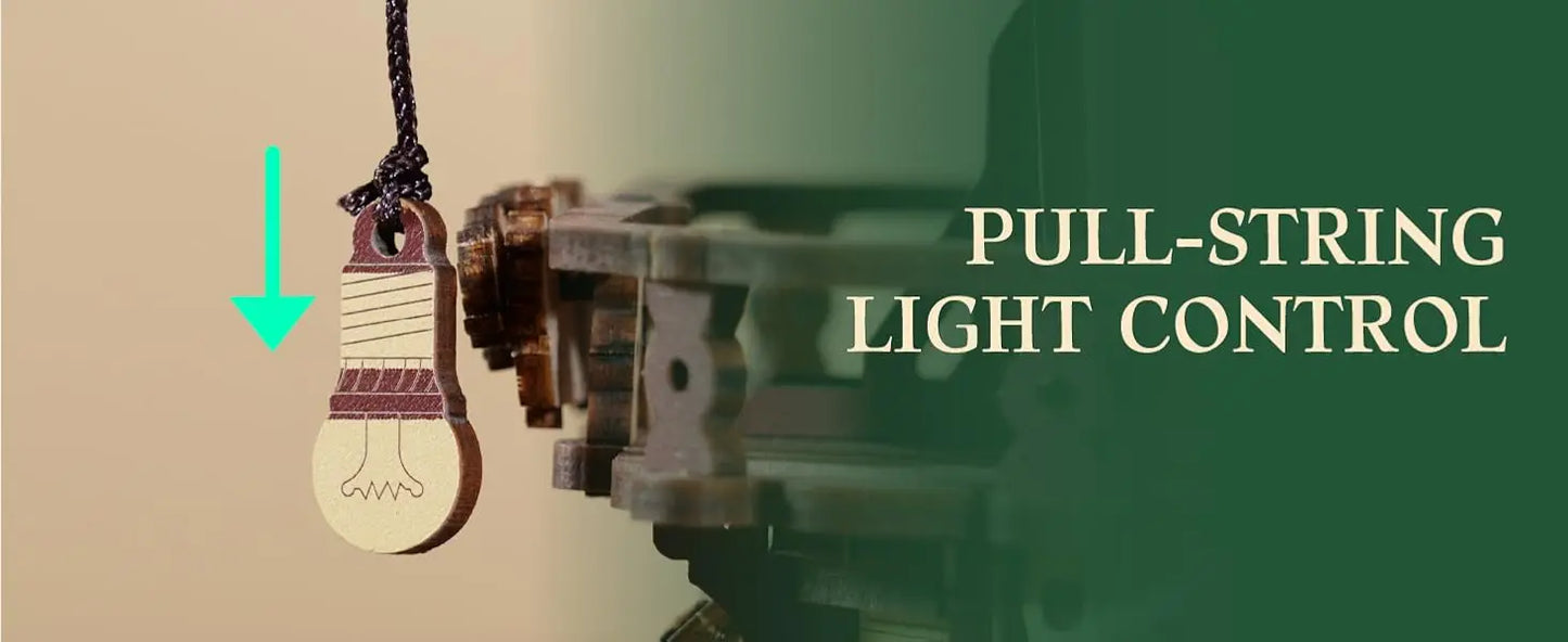 3D Wooden Clock Puzzle