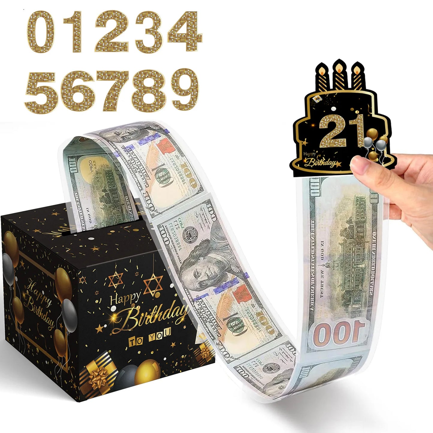 Birthday Cash Gift Box