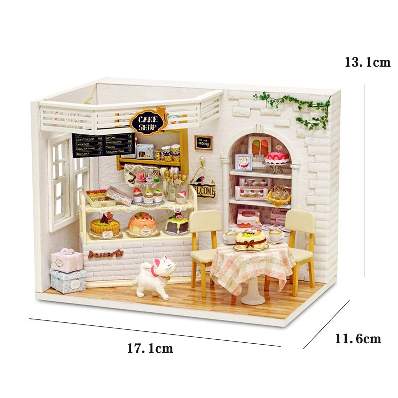 Miniature Dollhouse DIY Kit