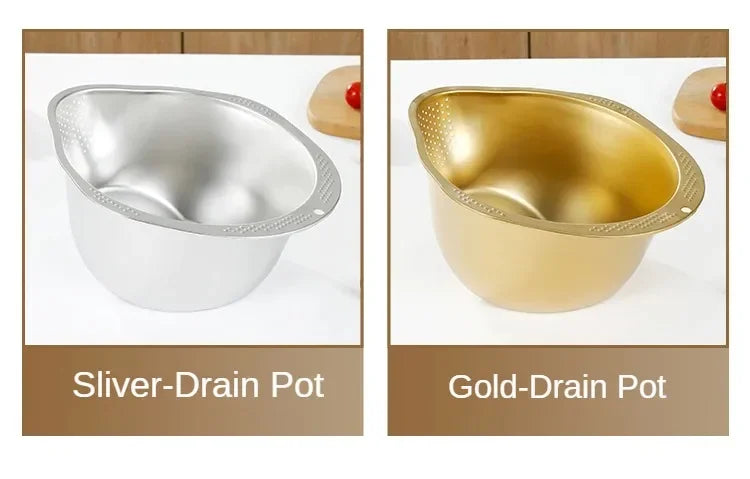 Rice Washer Strainer Bowl