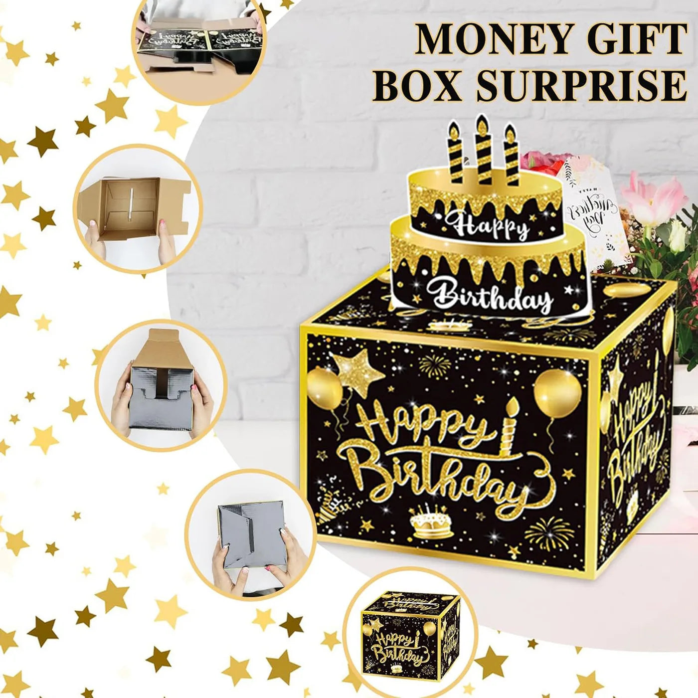 Birthday Cash Gift Box