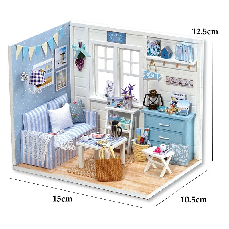 Miniature Dollhouse DIY Kit