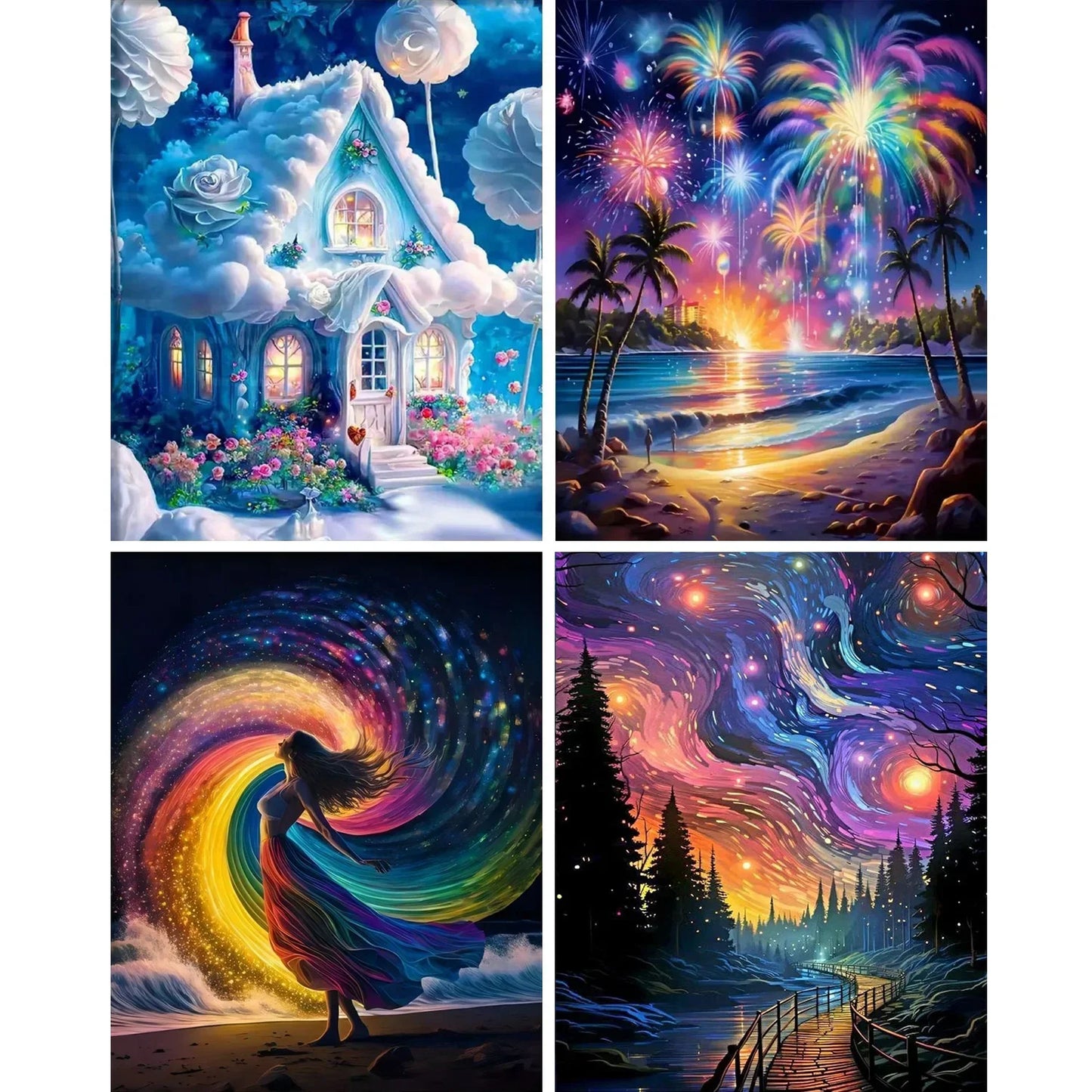 1pc Paint by Numbers Kit