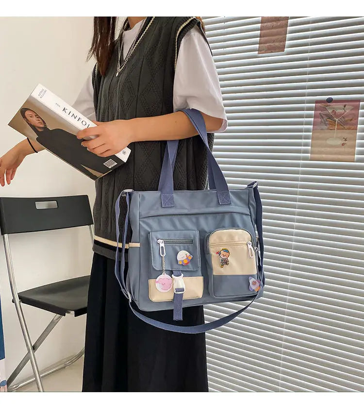 Waterproof Nylon Tote Bag