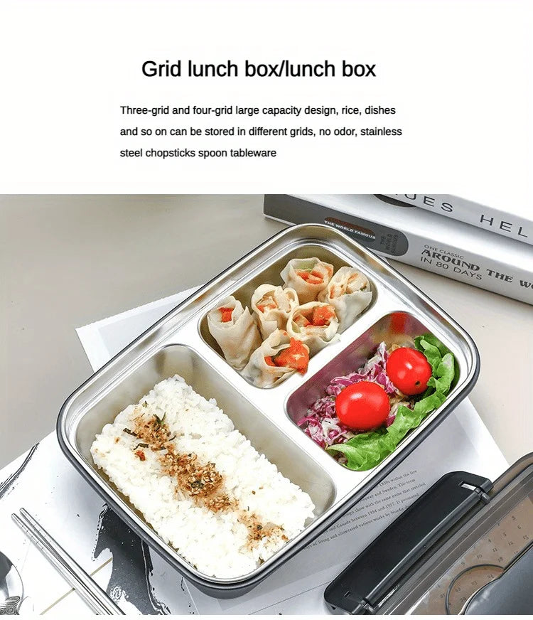 Leak-Proof Stainless Steel Lunch Box