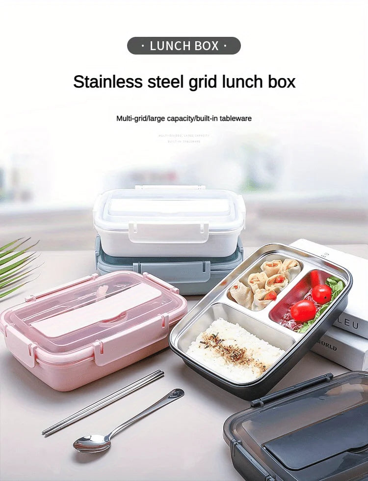 Leak-Proof Stainless Steel Lunch Box
