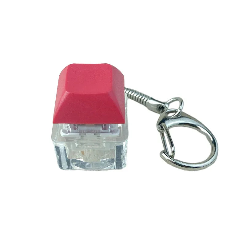 LED Keyboard Fidget Keychain