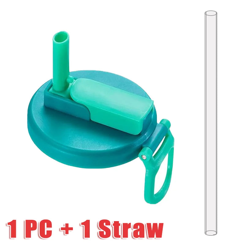 Can Lid With Silicone Straw