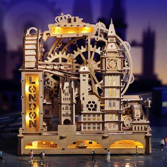 London Cityscape 3D Wooden Puzzle