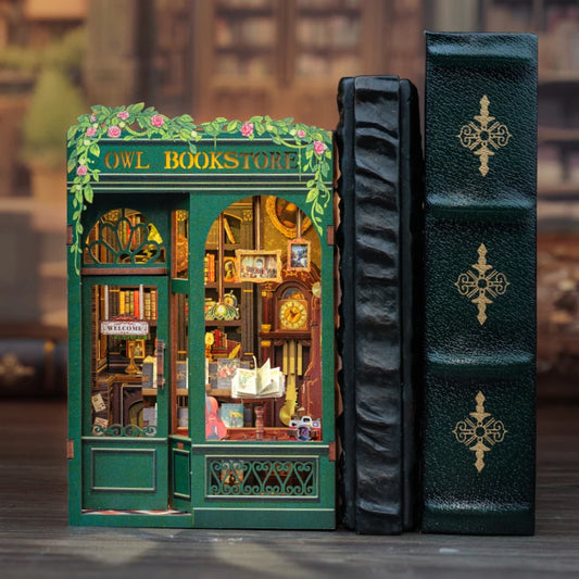 3D Mini Owl Bookstore
