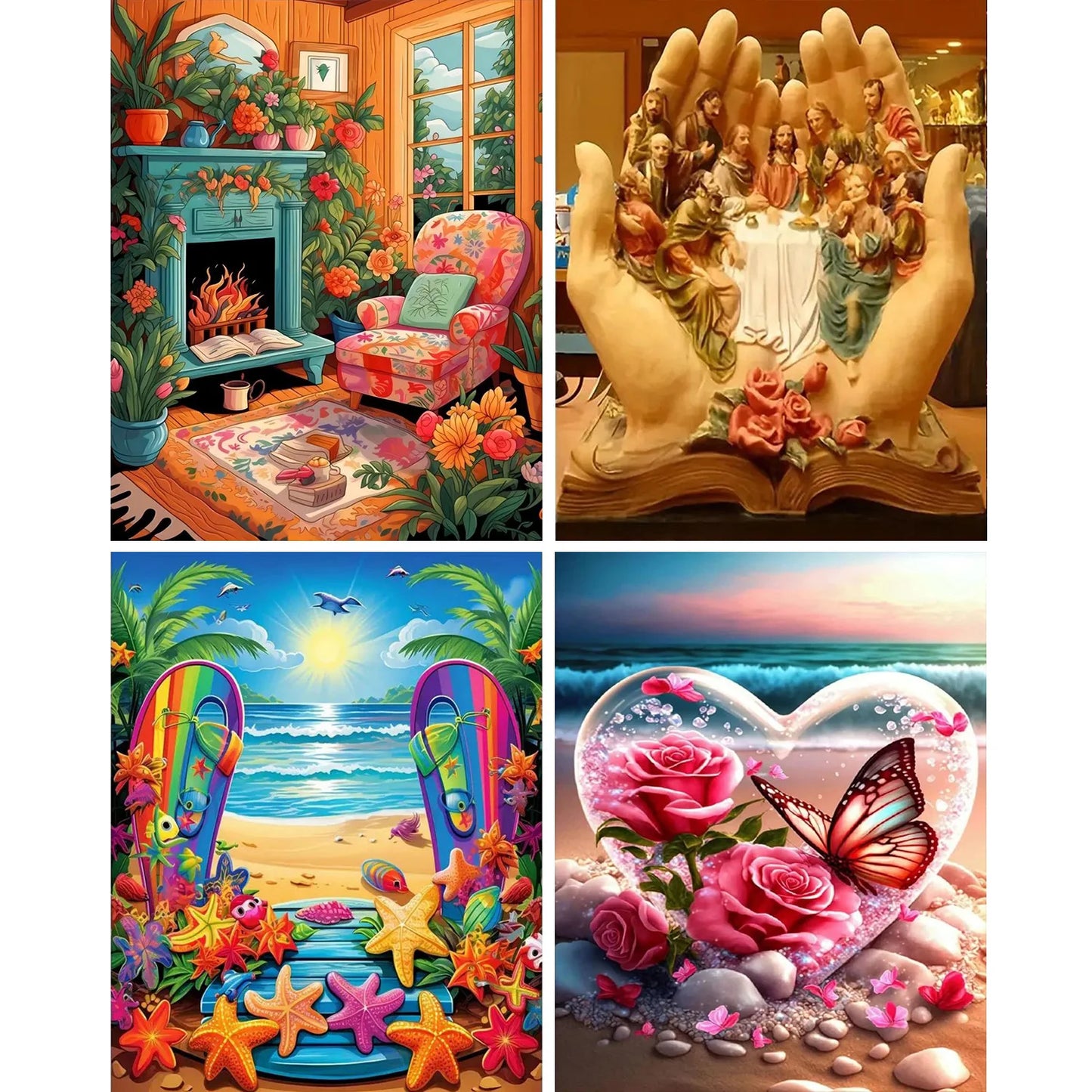 1pc Paint by Numbers Kit