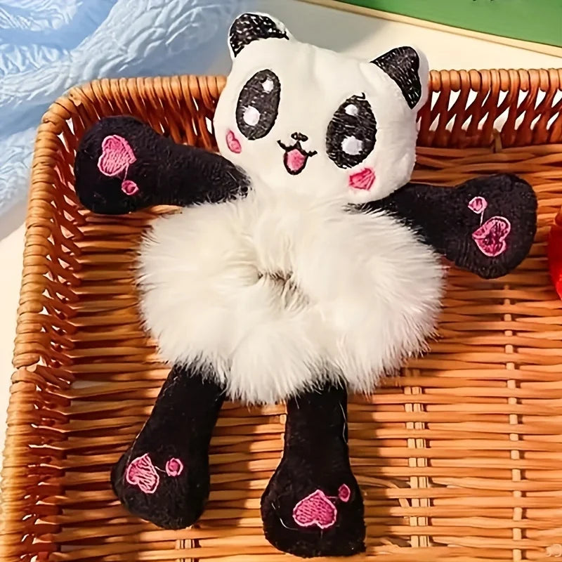 1pcs Plush Hair Scrunchie