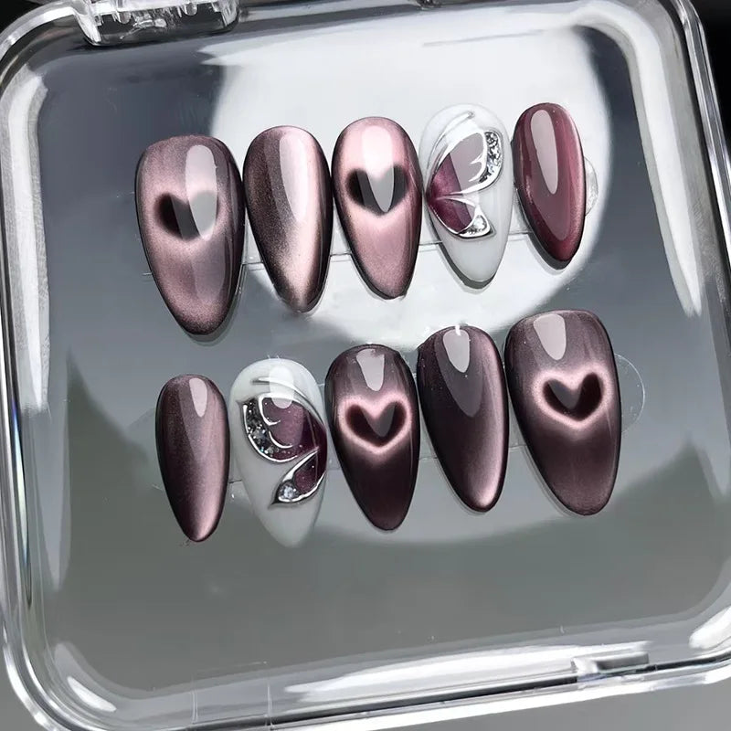 3D Design False Press on Nails