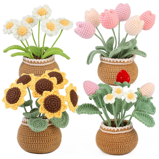 Beginner Crochet Flower Kit
