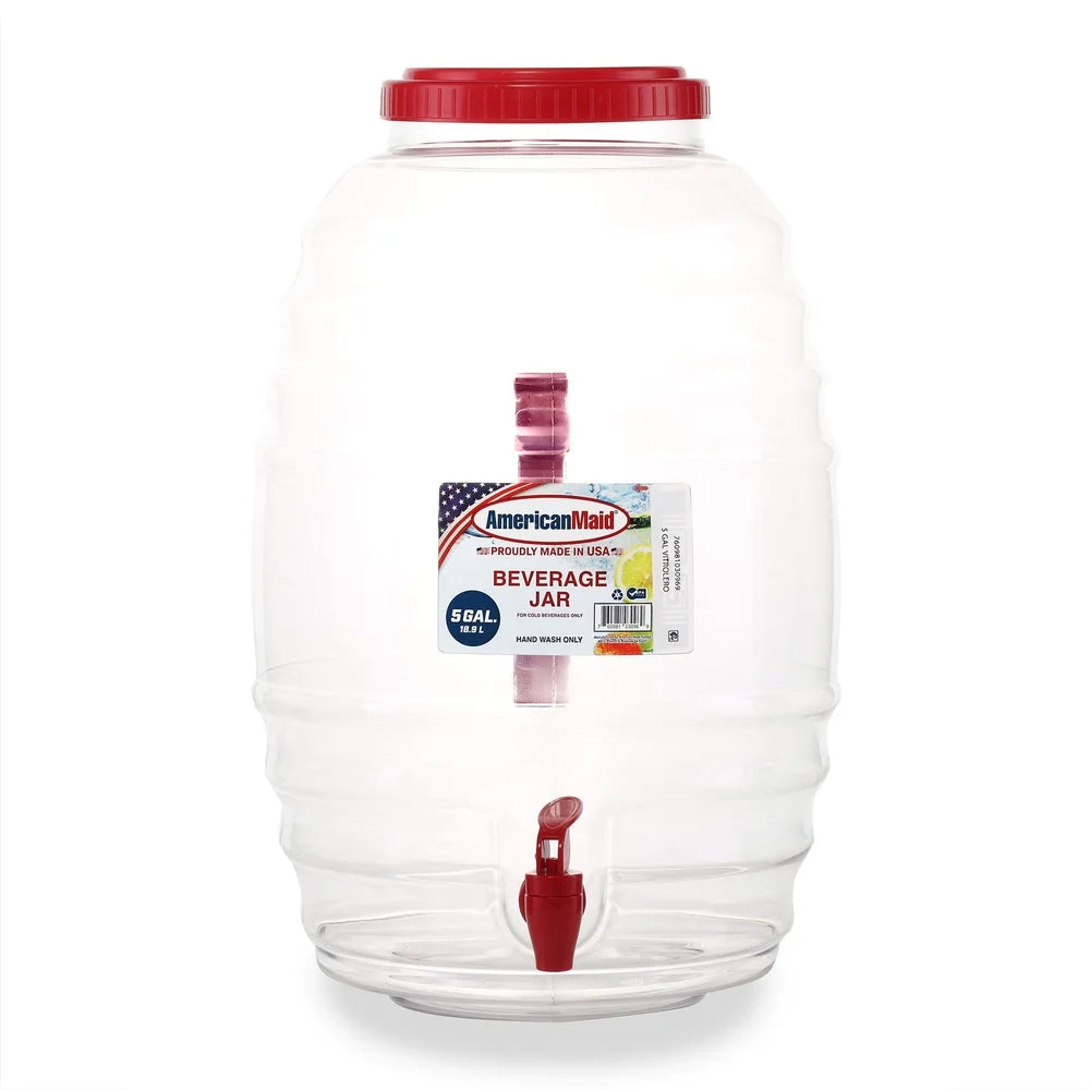 5 Gallon Beverage Dispenser