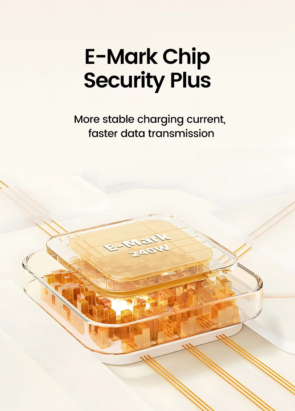 240W 4 in 1 Fast Charging Cable USB-A/USB-C to Type-C & Lightning