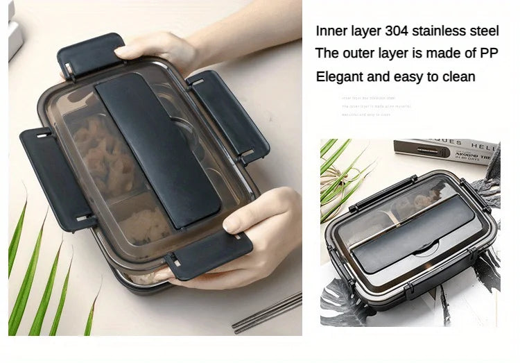 Leak-Proof Stainless Steel Lunch Box
